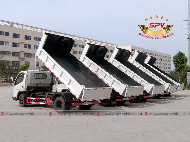 Tipper Truck JMC - 5 units -LB Tipper Truck JMC - 5 units -LB